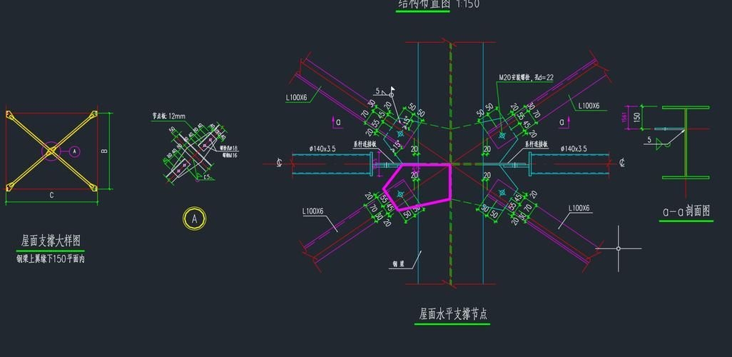 鋼屋架施工圖中哪些細節(jié)最重要？（鋼屋架施工圖中哪些尺寸最重要？） 行業(yè)新聞 第4張