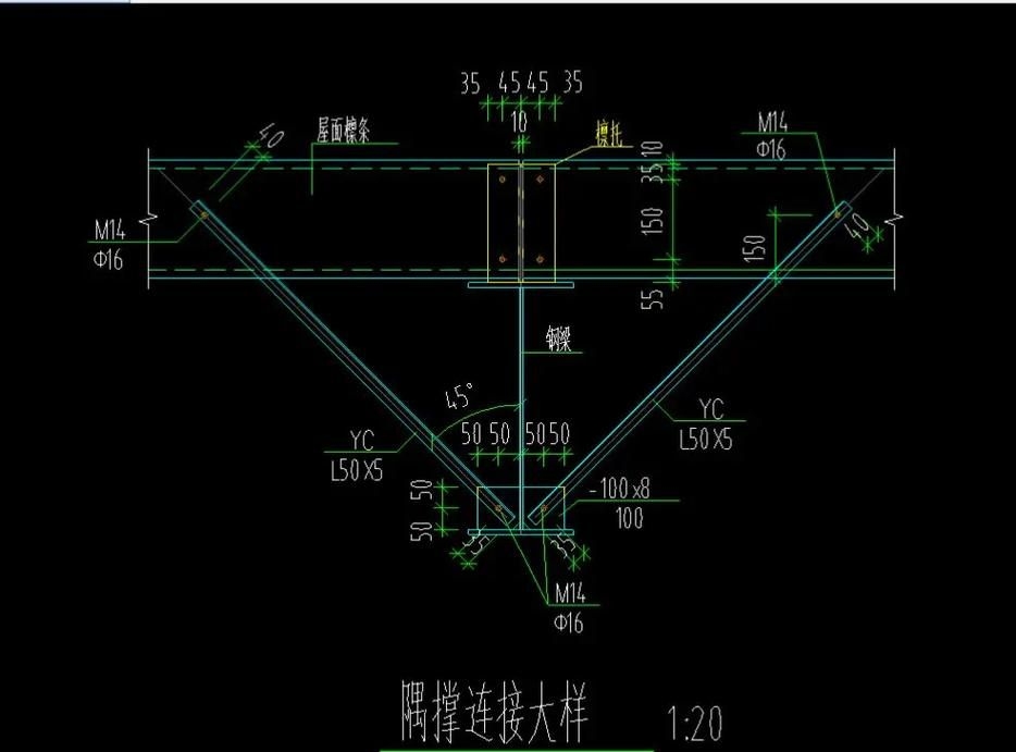 鋼屋架施工圖中哪些細節(jié)最重要？（鋼屋架施工圖中哪些尺寸最重要？） 行業(yè)新聞 第10張