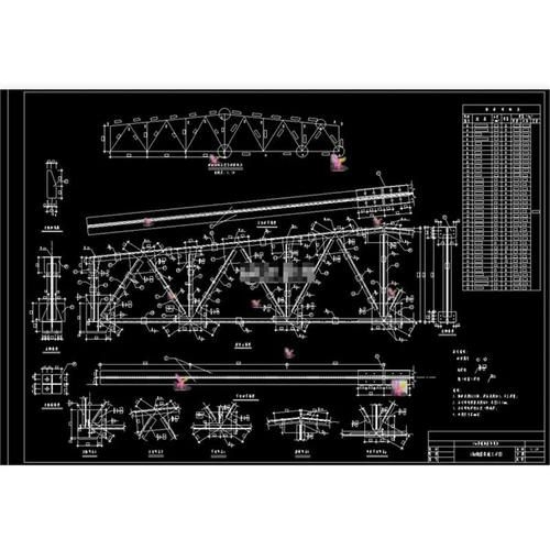 鋼屋架施工圖中哪些細節(jié)最重要？（鋼屋架施工圖中哪些尺寸最重要？） 行業(yè)新聞 第23張