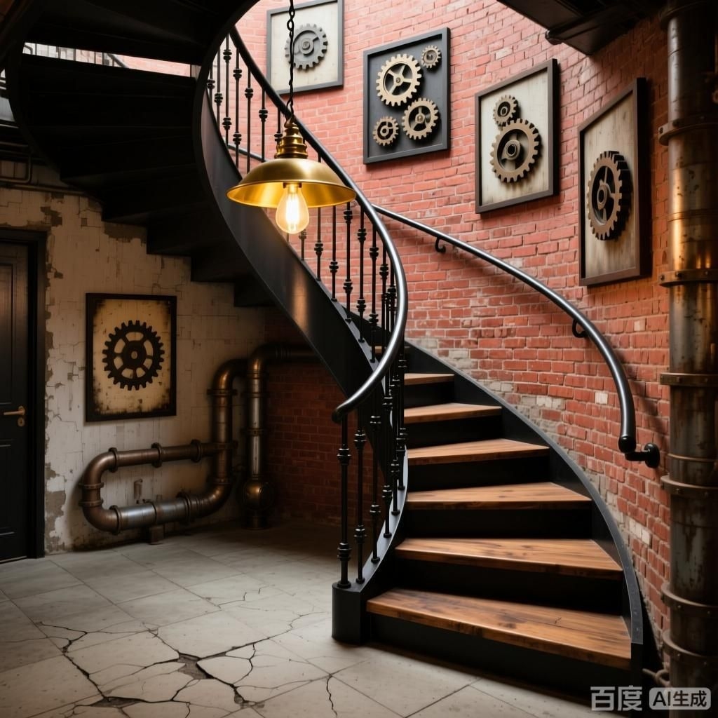 如何設(shè)計(jì)一個(gè)美觀的旋轉(zhuǎn)樓梯？（如何設(shè)計(jì)一個(gè)美觀的旋轉(zhuǎn)樓梯,生成四張不同風(fēng)格的旋轉(zhuǎn)樓梯設(shè)計(jì)圖） 行業(yè)新聞 第2張