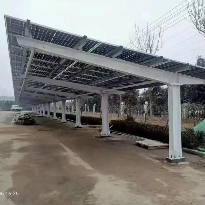 有沒有鋼結(jié)構(gòu)車棚的圖片示例？（有沒有鋼結(jié)構(gòu)車棚的圖片示例,當(dāng)然有,） 行業(yè)新聞 第6張