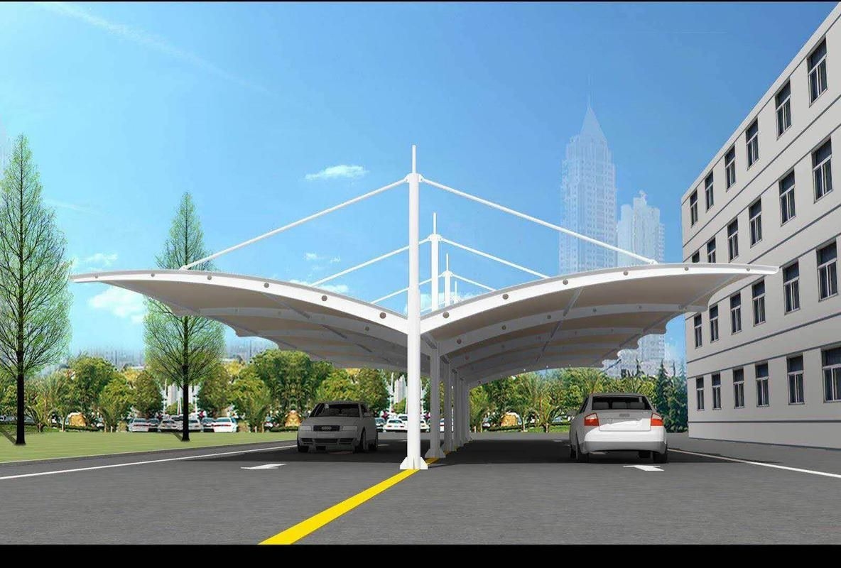 有沒有鋼結(jié)構(gòu)車棚的圖片示例？（有沒有鋼結(jié)構(gòu)車棚的圖片示例,當(dāng)然有,） 行業(yè)新聞 第15張