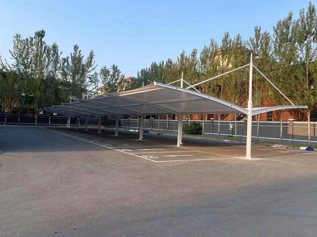 給我一些彩鋼停車棚的圖片（如何設(shè)計一個彩鋼停車棚） 行業(yè)新聞 第2張