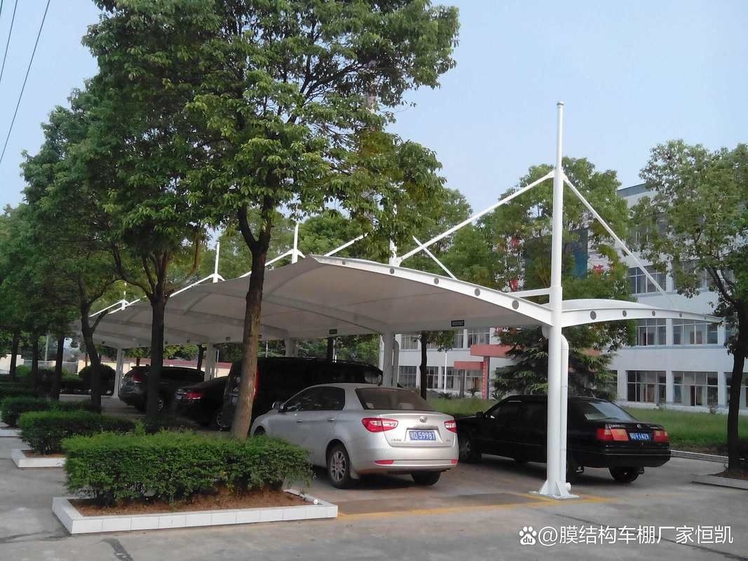 給我一些彩鋼停車棚的圖片（如何設(shè)計一個彩鋼停車棚） 行業(yè)新聞 第5張