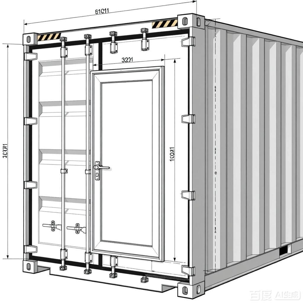 如何繪制集裝箱結(jié)構(gòu)簡圖？（如何繪制集裝箱結(jié)構(gòu)簡圖生成四張集裝箱結(jié)構(gòu)簡圖） 行業(yè)新聞 第4張