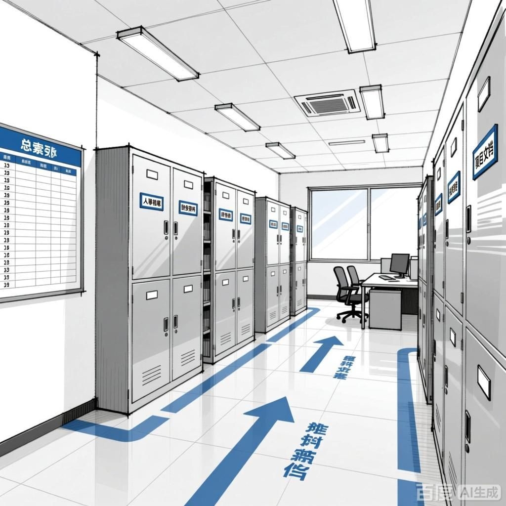 如何繪制一份專業(yè)的檔案室示意圖？（如何繪制一份專業(yè)的檔案室示意圖,生成四張專業(yè)檔案室示意圖）