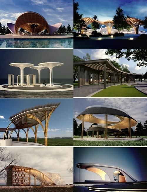 給我一些鋼結(jié)構(gòu)景觀長廊的設(shè)計案例（給我一些鋼結(jié)構(gòu)景觀長廊的設(shè)計案例,嘿，看來你對鋼結(jié)構(gòu)景觀長廊的設(shè)計很感興趣呀） 行業(yè)新聞 第6張