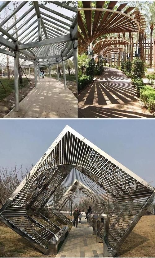 給我一些鋼結(jié)構(gòu)景觀造型的圖片 行業(yè)新聞 第2張