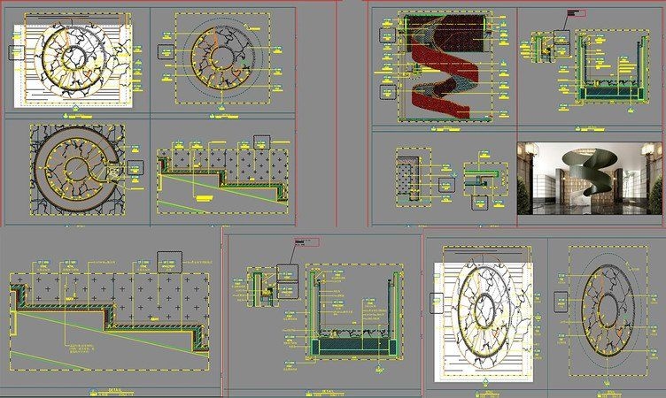有沒有螺旋樓梯立面圖CAD模板？（cad螺旋樓梯立面圖cad模板資源更新、可信度較高） 行業(yè)新聞 第3張