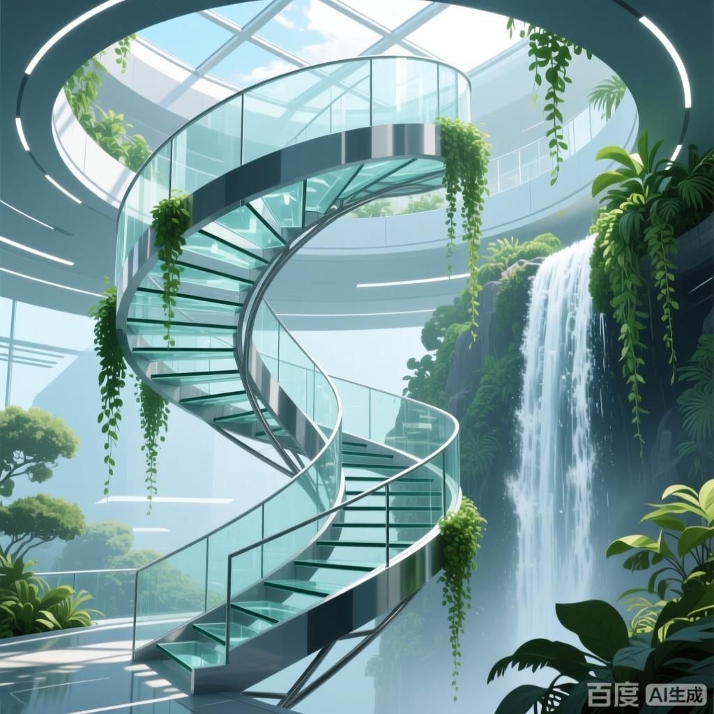 有沒(méi)有更復(fù)雜的樓梯畫(huà)法？（有沒(méi)有更復(fù)雜的樓梯畫(huà)法,生成四張不同風(fēng)格的復(fù)雜樓梯畫(huà)法） 行業(yè)新聞 第2張