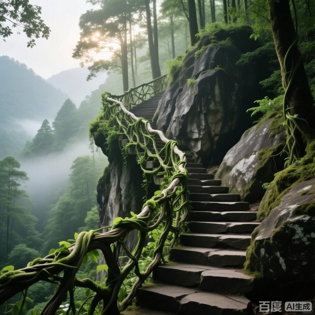 有沒(méi)有更復(fù)雜的樓梯畫(huà)法？（有沒(méi)有更復(fù)雜的樓梯畫(huà)法,生成四張不同風(fēng)格的復(fù)雜樓梯畫(huà)法） 行業(yè)新聞 第3張