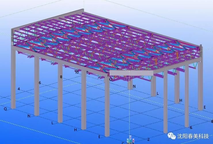 給我一些桁架結(jié)構(gòu)設(shè)計的模型圖 行業(yè)新聞 第3張