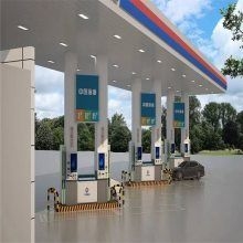 加油站罩棚的材質(zhì)有哪些選擇？（加油站罩棚的材質(zhì)選擇主要看你的預(yù)算和需求） 行業(yè)新聞 第4張