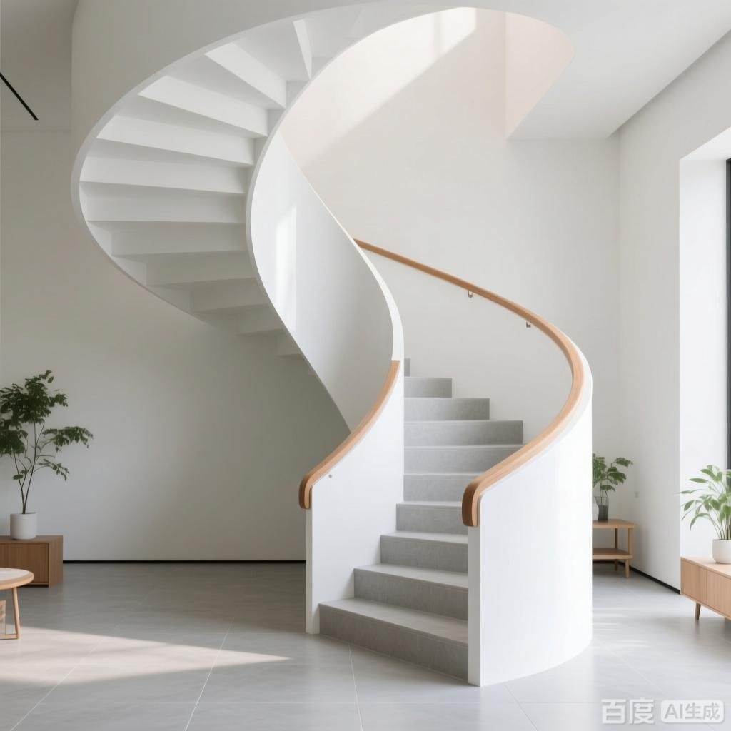 如何繪制現(xiàn)代簡約風(fēng)格的螺旋樓梯效果圖？（如何繪制現(xiàn)代簡約風(fēng)格的螺旋樓梯效果圖生成四張現(xiàn)代簡約風(fēng)格）