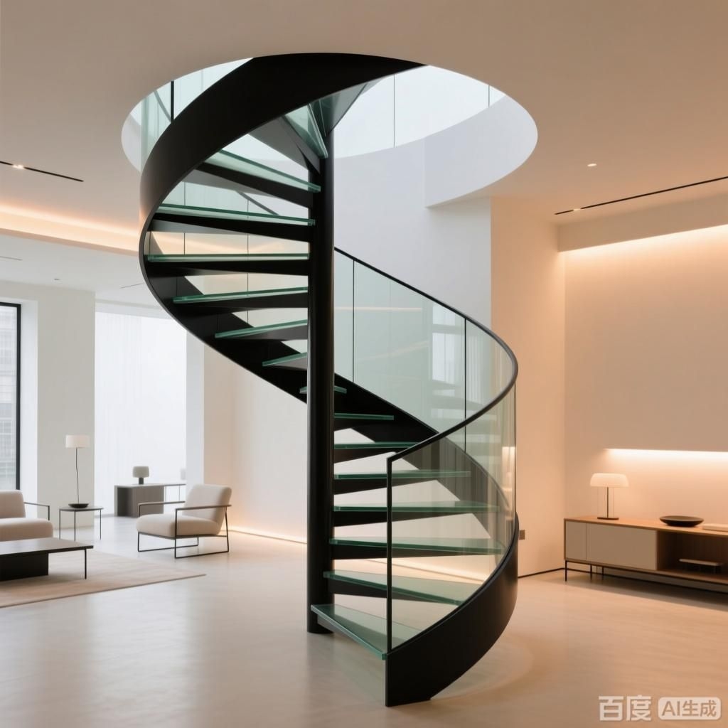 如何繪制現(xiàn)代簡(jiǎn)約風(fēng)格的螺旋樓梯效果圖？（如何繪制現(xiàn)代簡(jiǎn)約風(fēng)格的螺旋樓梯效果圖生成四張現(xiàn)代簡(jiǎn)約風(fēng)格） 行業(yè)新聞 第2張