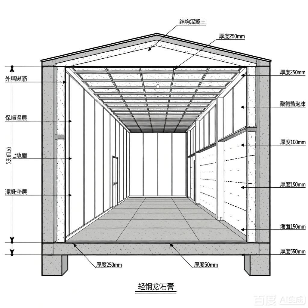 如何繪制冷庫(kù)結(jié)構(gòu)原理圖？（如何繪制冷庫(kù)結(jié)構(gòu)原理圖） 行業(yè)新聞 第1張