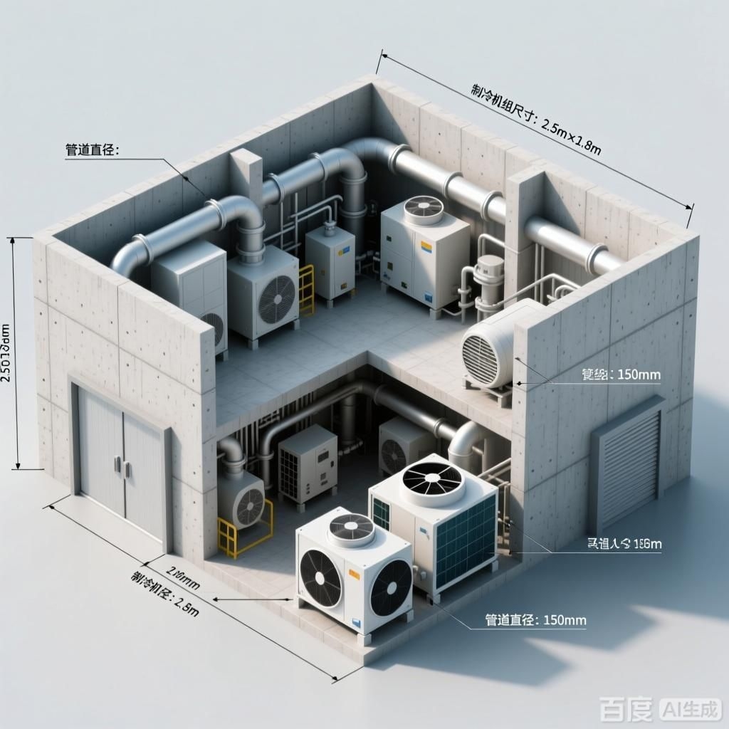 如何繪制冷庫(kù)結(jié)構(gòu)原理圖？（如何繪制冷庫(kù)結(jié)構(gòu)原理圖） 行業(yè)新聞 第4張