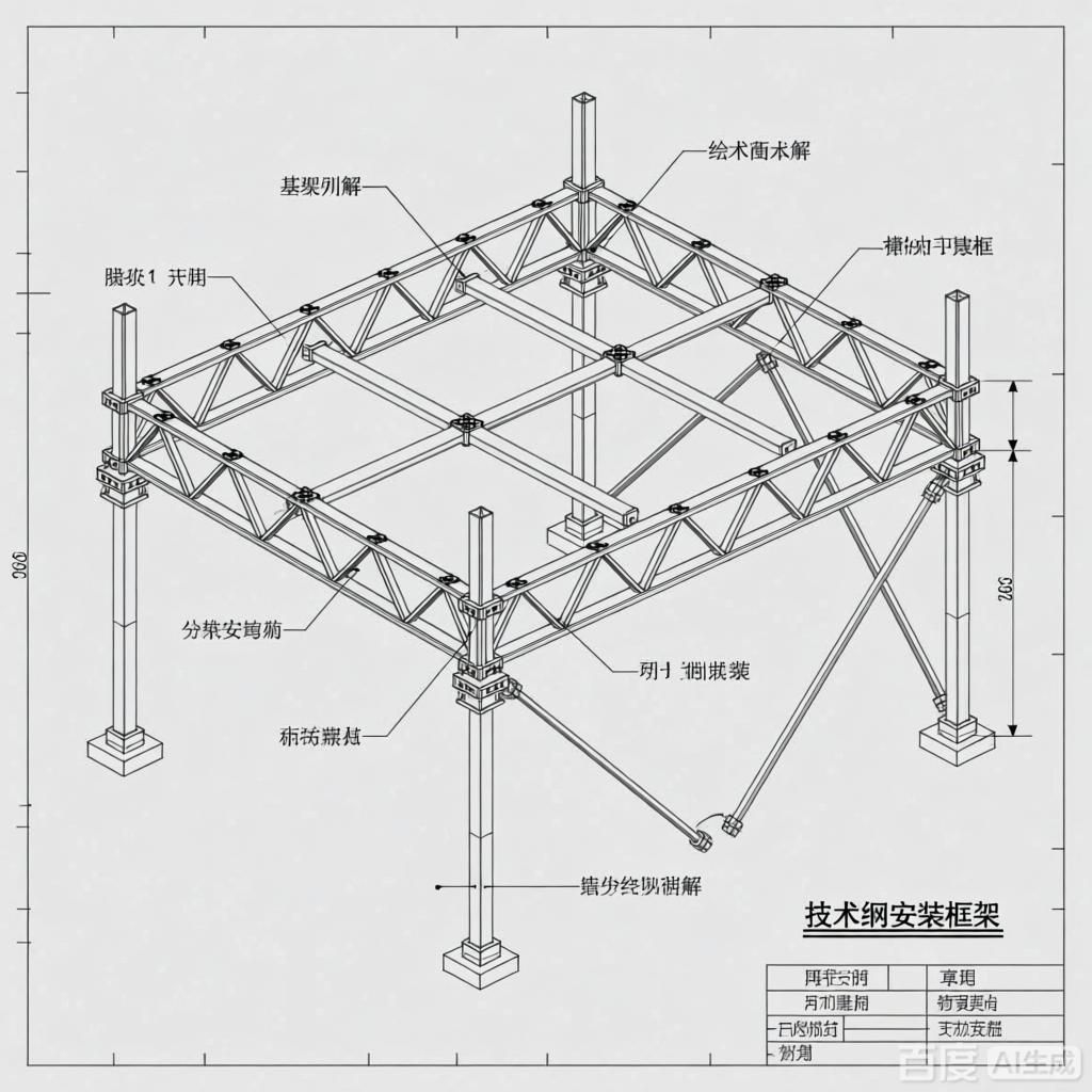 如何繪制網(wǎng)架安裝圖？（如何繪制網(wǎng)架安裝圖） 行業(yè)新聞 第1張