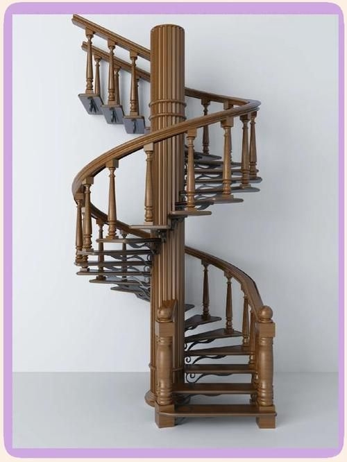 給我一些螺旋式樓梯的圖片（給我一些螺旋式樓梯的圖片,展開,又稱旋轉(zhuǎn)樓梯，） 行業(yè)新聞 第4張