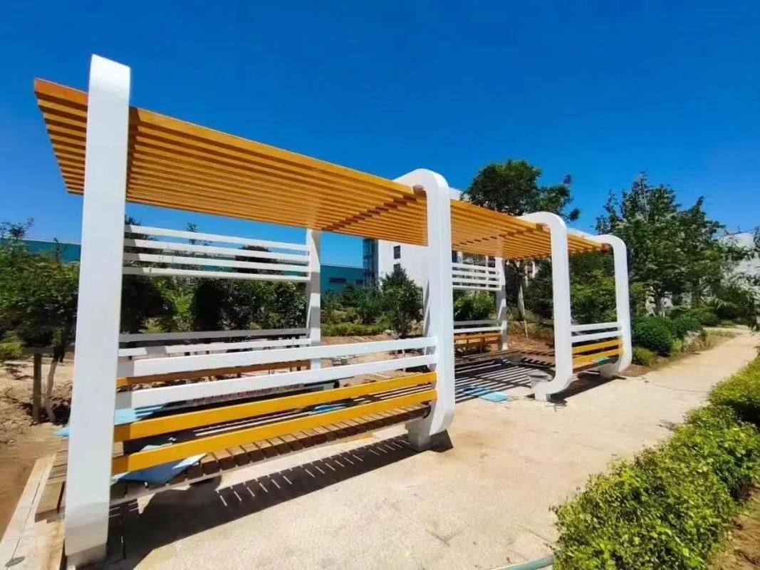 有沒有景觀廊架的設(shè)計圖示例？（景觀廊架設(shè)計圖示例） 行業(yè)新聞 第11張