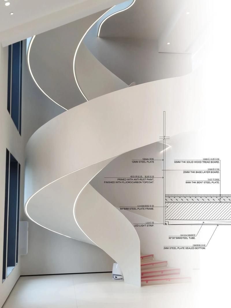 螺旋樓梯的造價(jià)計(jì)算方式（北京地區(qū)螺旋樓梯造價(jià)計(jì)算方式（北京地區(qū)普遍采用按踏步數(shù)”計(jì)價(jià)） 行業(yè)新聞 第5張