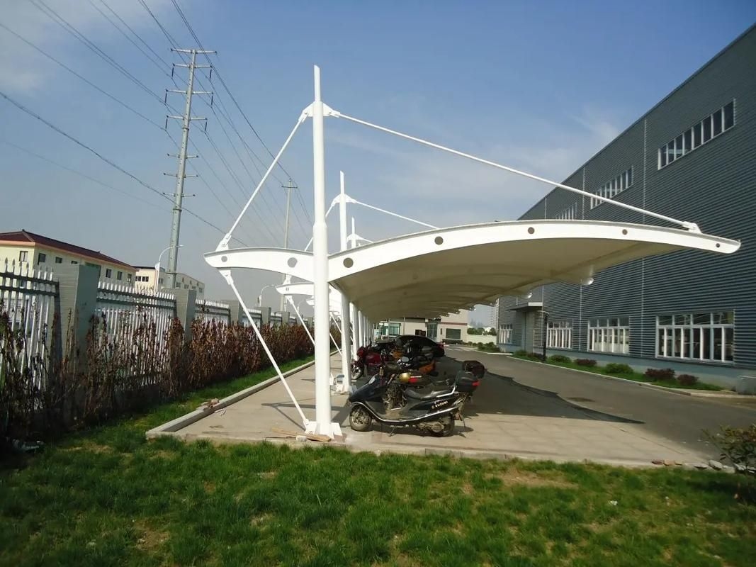 如何選擇適合的膜結(jié)構(gòu)車棚？（北京地區(qū)膜結(jié)構(gòu)車棚膜結(jié)構(gòu)車棚選擇工具防火、抗拉強(qiáng)度） 行業(yè)新聞 第5張