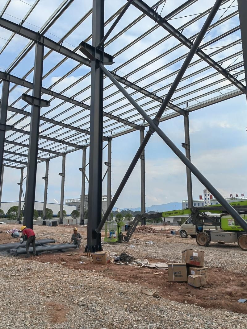 更多鋼結(jié)構(gòu)廠房施工照片（如何繪制鋼結(jié)構(gòu)廠房施工圖？） 行業(yè)新聞 第6張