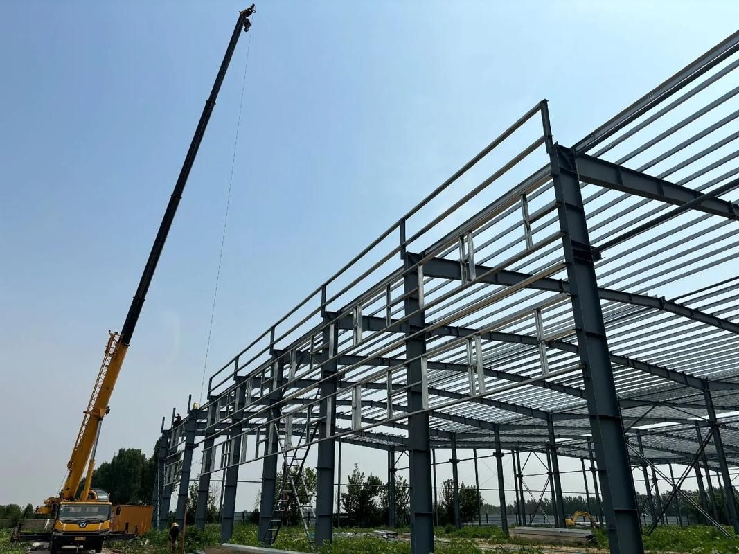 更多鋼結(jié)構(gòu)廠房施工照片（如何繪制鋼結(jié)構(gòu)廠房施工圖？） 行業(yè)新聞 第17張