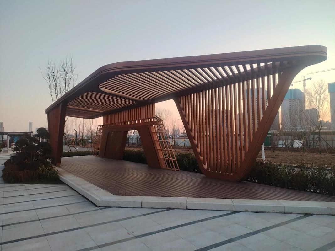 鋼結(jié)構(gòu)景觀廊架有哪些常見類型？ 行業(yè)新聞 第2張