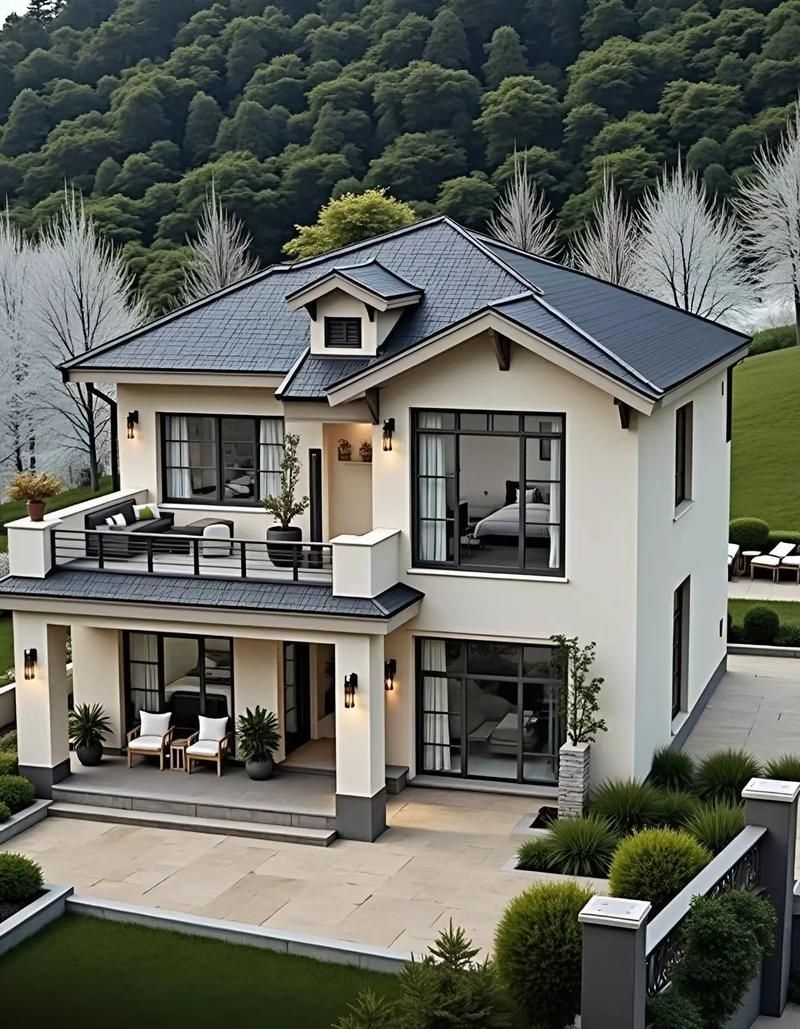 給我一些輕鋼別墅的圖片案例（給我一些輕鋼別墅圖片案例詳解輕鋼別墅圖片案例詳解） 行業(yè)新聞 第4張