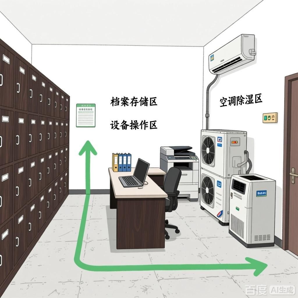 如何繪制檔案室的設(shè)備布局圖？（如何繪制檔案室的設(shè)備布局圖生成四張檔案室設(shè)備布局圖） 行業(yè)新聞 第2張