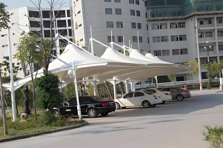 有沒(méi)有簡(jiǎn)易的車棚結(jié)構(gòu)圖？（如何獲取簡(jiǎn)易車棚結(jié)構(gòu)圖？） 行業(yè)新聞 第7張