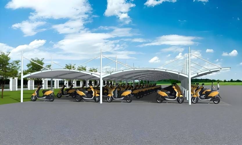 有沒(méi)有簡(jiǎn)易的車棚結(jié)構(gòu)圖？（如何獲取簡(jiǎn)易車棚結(jié)構(gòu)圖？） 行業(yè)新聞 第9張