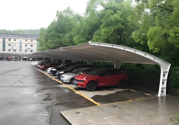 有沒(méi)有簡(jiǎn)易的車棚結(jié)構(gòu)圖？（如何獲取簡(jiǎn)易車棚結(jié)構(gòu)圖？） 行業(yè)新聞 第10張