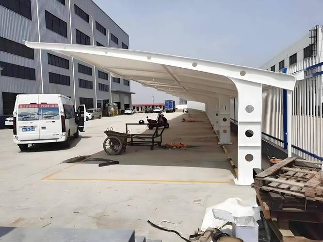 有沒(méi)有簡(jiǎn)易的車棚結(jié)構(gòu)圖？（如何獲取簡(jiǎn)易車棚結(jié)構(gòu)圖？） 行業(yè)新聞 第15張