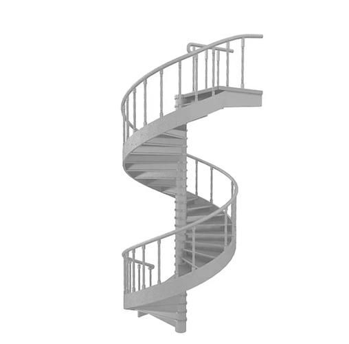 給我一些螺旋旋轉樓梯的設計圖（給我一些螺旋旋轉樓梯的設計圖,展開美學表現(xiàn)力和空間高效利用） 行業(yè)新聞 第2張