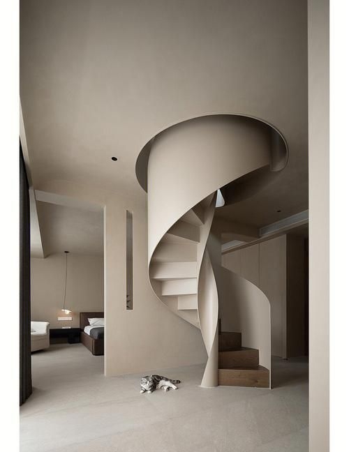 給我一些螺旋旋轉樓梯的設計圖（給我一些螺旋旋轉樓梯的設計圖,展開美學表現(xiàn)力和空間高效利用） 行業(yè)新聞 第21張