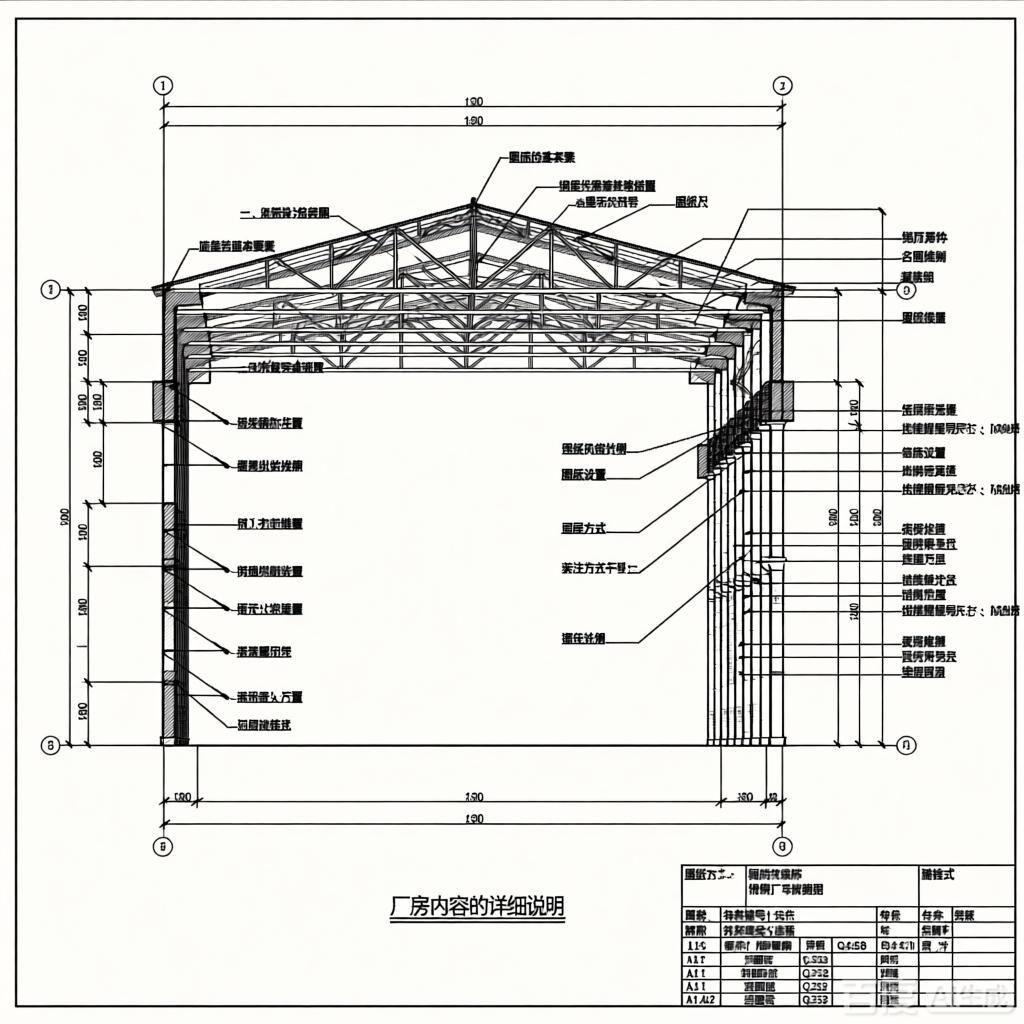 如何繪制鋼結(jié)構(gòu)廠房部件名稱圖？（如何繪制鋼結(jié)構(gòu)廠房部件名稱圖） 行業(yè)新聞 第2張