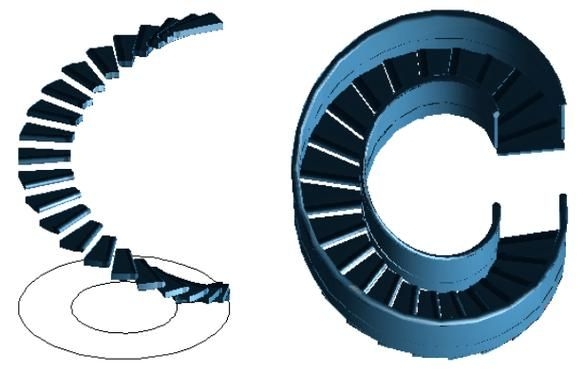 有沒有螺旋樓梯的CAD圖？（有沒有螺旋樓梯的cad圖紙資源？） 行業(yè)新聞 第3張