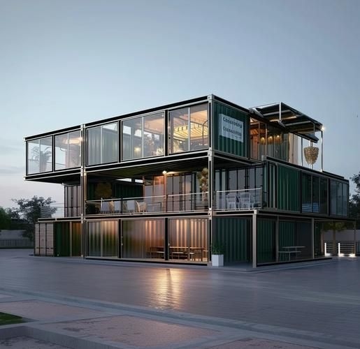 有沒有更多集裝箱設(shè)計(jì)圖片（112個(gè)集裝箱改造成現(xiàn)代別墅，集裝箱設(shè)計(jì)案例合集） 行業(yè)新聞 第1張