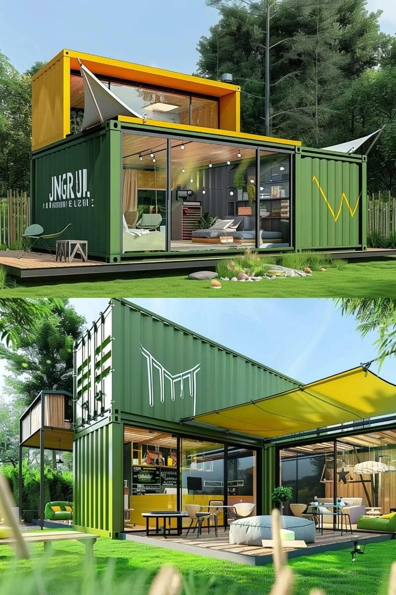 有沒有更多集裝箱設(shè)計(jì)圖片（112個(gè)集裝箱改造成現(xiàn)代別墅，集裝箱設(shè)計(jì)案例合集） 行業(yè)新聞 第2張