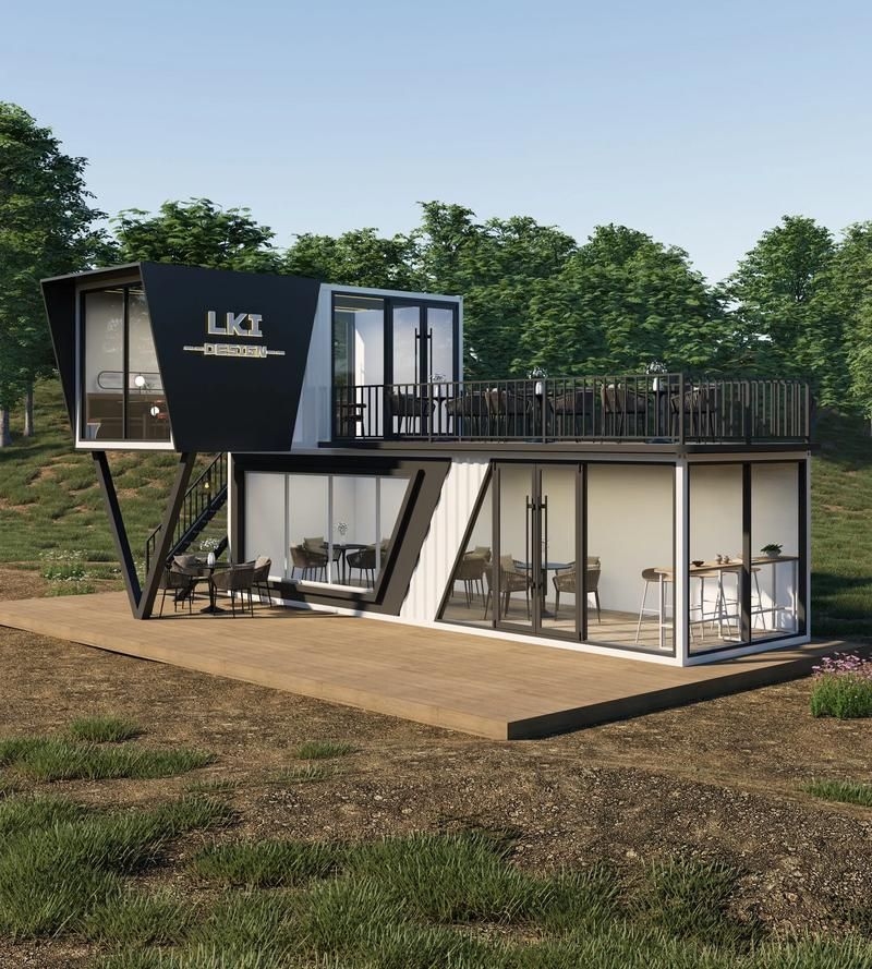 有沒有更多集裝箱設(shè)計(jì)圖片（112個(gè)集裝箱改造成現(xiàn)代別墅，集裝箱設(shè)計(jì)案例合集） 行業(yè)新聞 第5張