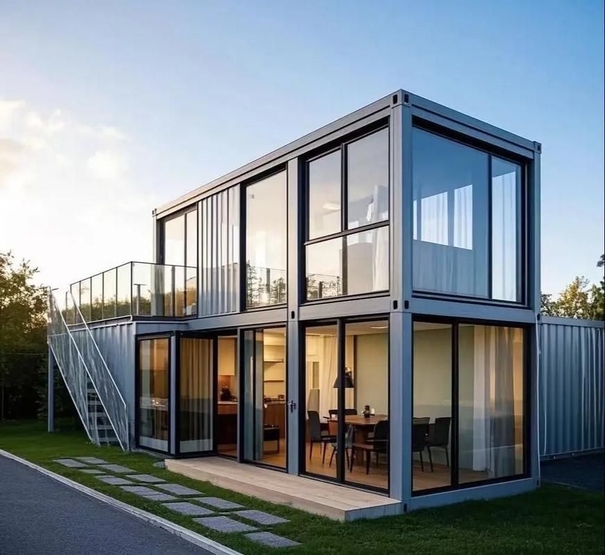 有沒有更多集裝箱設(shè)計(jì)圖片（112個(gè)集裝箱改造成現(xiàn)代別墅，集裝箱設(shè)計(jì)案例合集） 行業(yè)新聞 第9張
