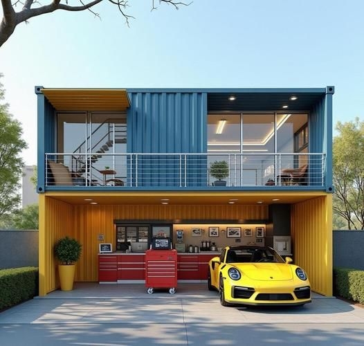 有沒有更多集裝箱設(shè)計(jì)圖片（112個(gè)集裝箱改造成現(xiàn)代別墅，集裝箱設(shè)計(jì)案例合集） 行業(yè)新聞 第10張