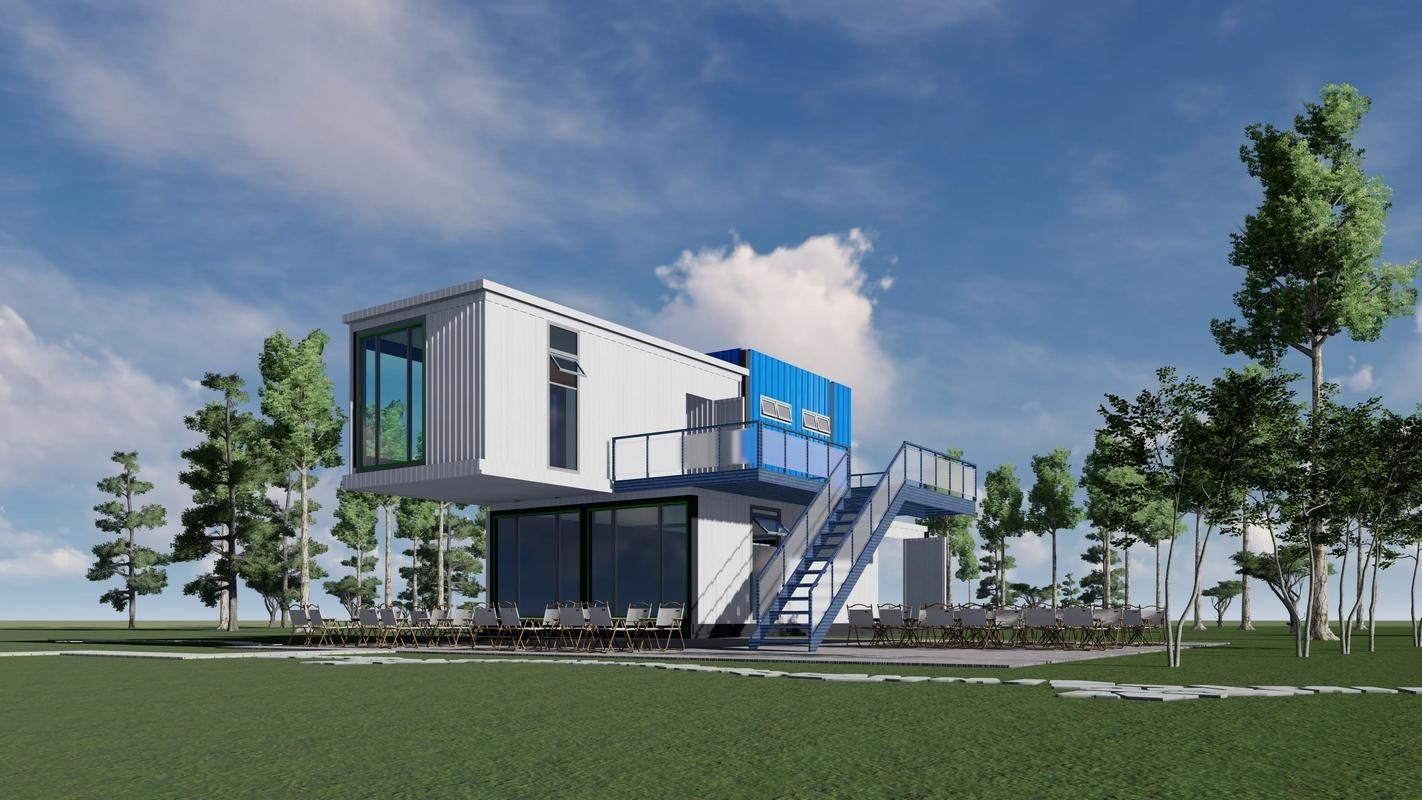 有沒有更多集裝箱設(shè)計(jì)圖片（112個(gè)集裝箱改造成現(xiàn)代別墅，集裝箱設(shè)計(jì)案例合集） 行業(yè)新聞 第12張