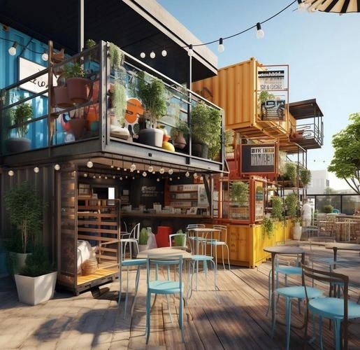 有沒有更多集裝箱設(shè)計(jì)圖片（112個(gè)集裝箱改造成現(xiàn)代別墅，集裝箱設(shè)計(jì)案例合集） 行業(yè)新聞 第15張