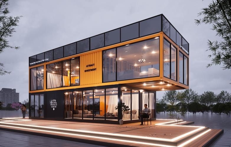 有沒有更多集裝箱設(shè)計(jì)圖片（112個(gè)集裝箱改造成現(xiàn)代別墅，集裝箱設(shè)計(jì)案例合集） 行業(yè)新聞 第18張