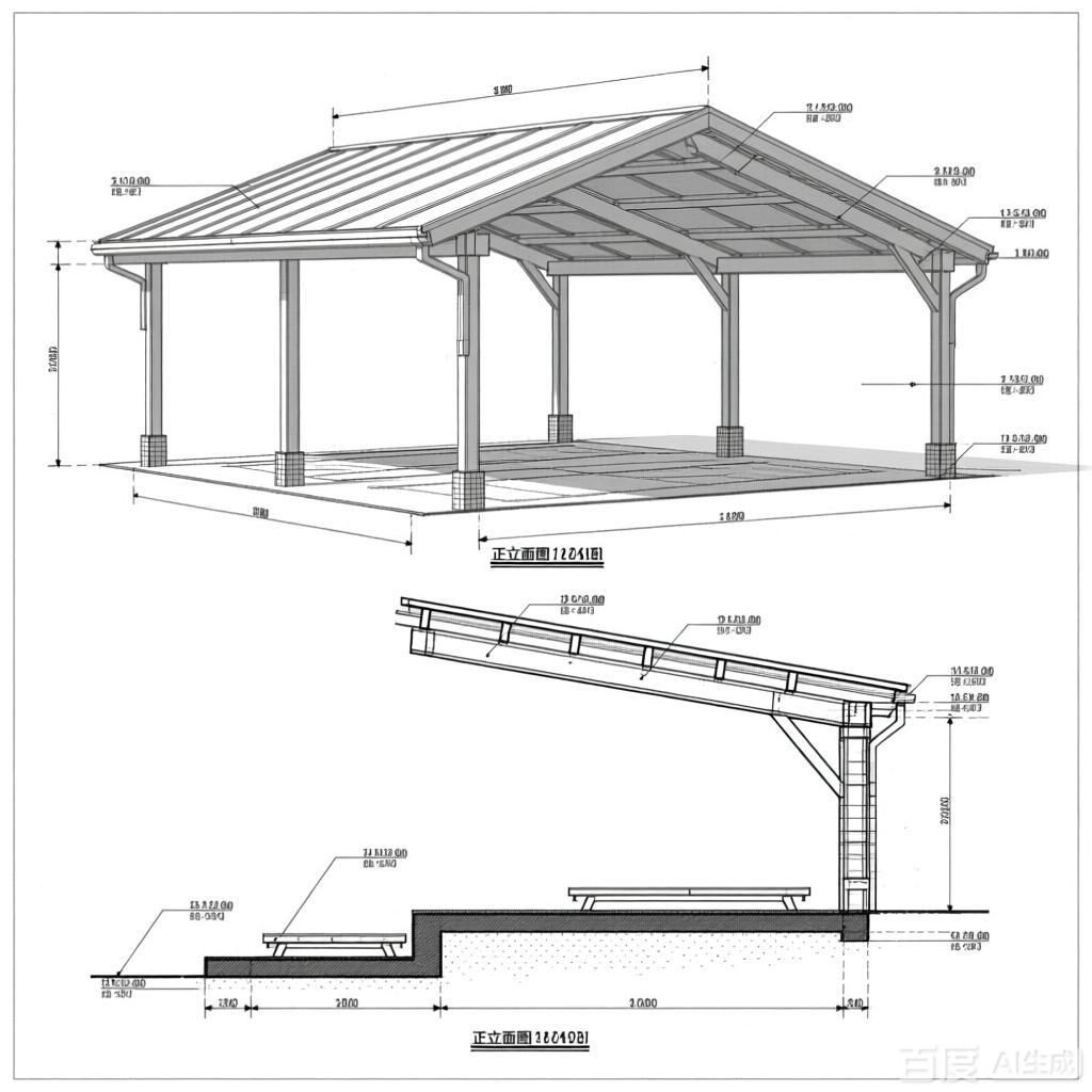 如何繪制車棚方案圖？ 行業(yè)新聞 第3張