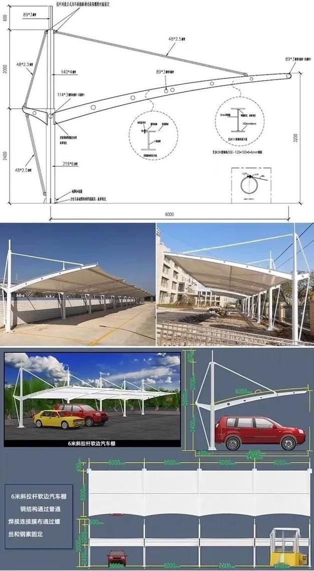 如何選擇適合的車棚設計圖？（北京車棚設計選擇適合的車棚設計圖與用戶實拍案例） 行業(yè)新聞 第1張