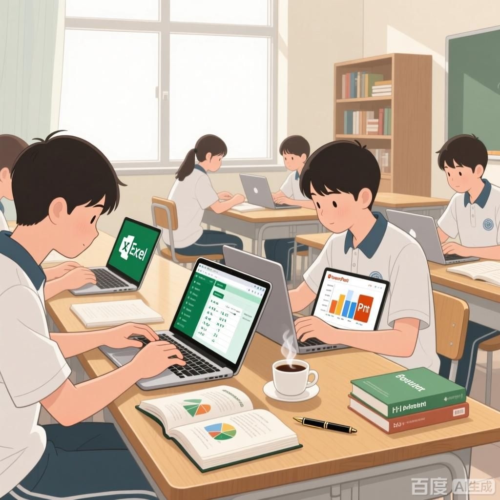 如何學(xué)習(xí)使用這些軟件中的一款（如何學(xué)習(xí)使用這些軟件中的一款,4張圖均為軟件學(xué)習(xí)場(chǎng)景插畫(huà)） 行業(yè)新聞 第4張